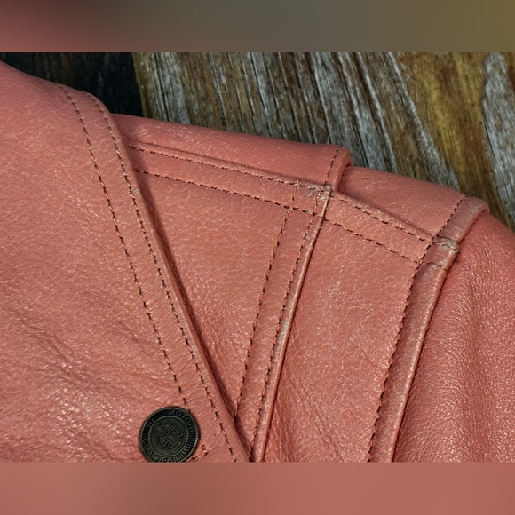 Genuine Leather biker/motorcycle jacket (women’s) by HARLEY DAVIDSON - Picture 7 of 16